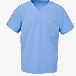 Men’s FIGs scrub set - Ceil Blue, Medium